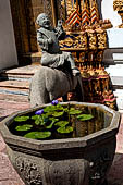 Bangkok Wat Pho, entrance detail of the western vihan around the ubosot.  